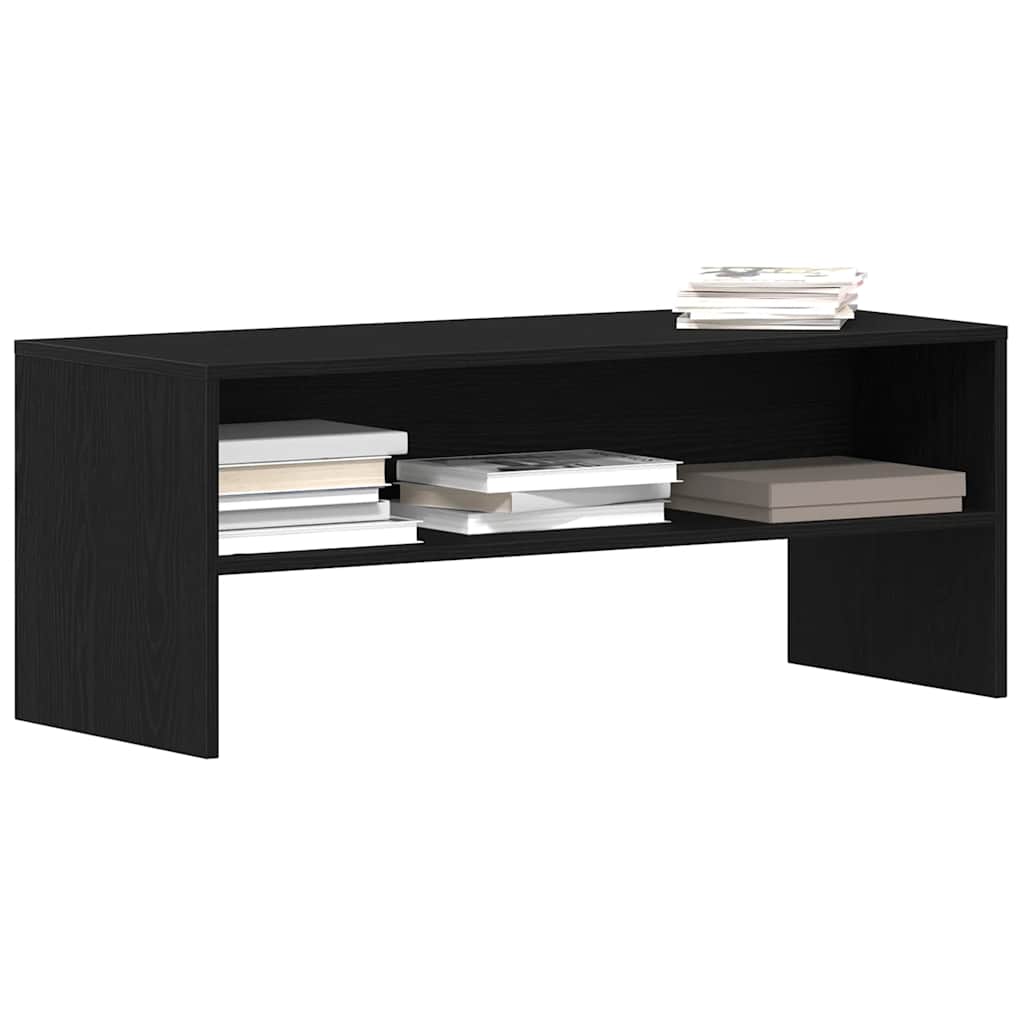 Móvel de TV 100x40x40 cm derivados de madeira carvalho preto