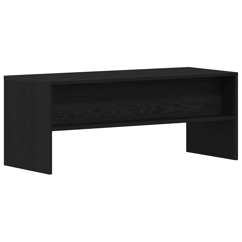 Móvel de TV 100x40x40 cm derivados de madeira carvalho preto