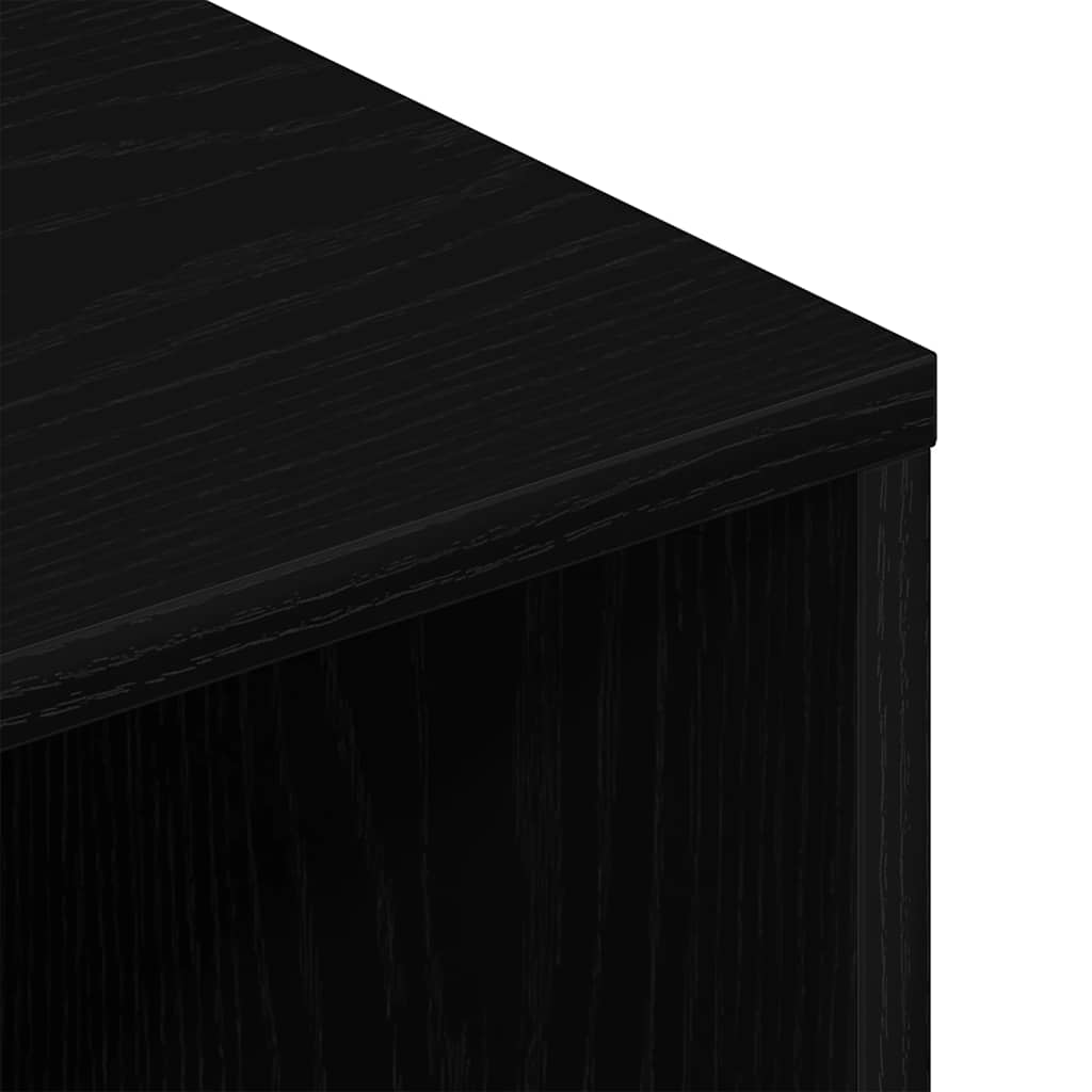 Móvel de TV 100x40x40 cm derivados de madeira carvalho preto