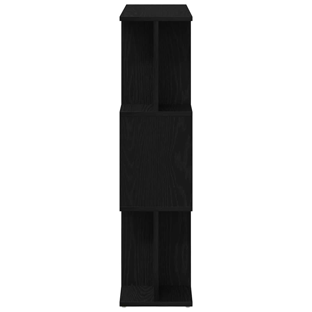 Estante 80x24x96 cm derivados de madeira carvalho preto