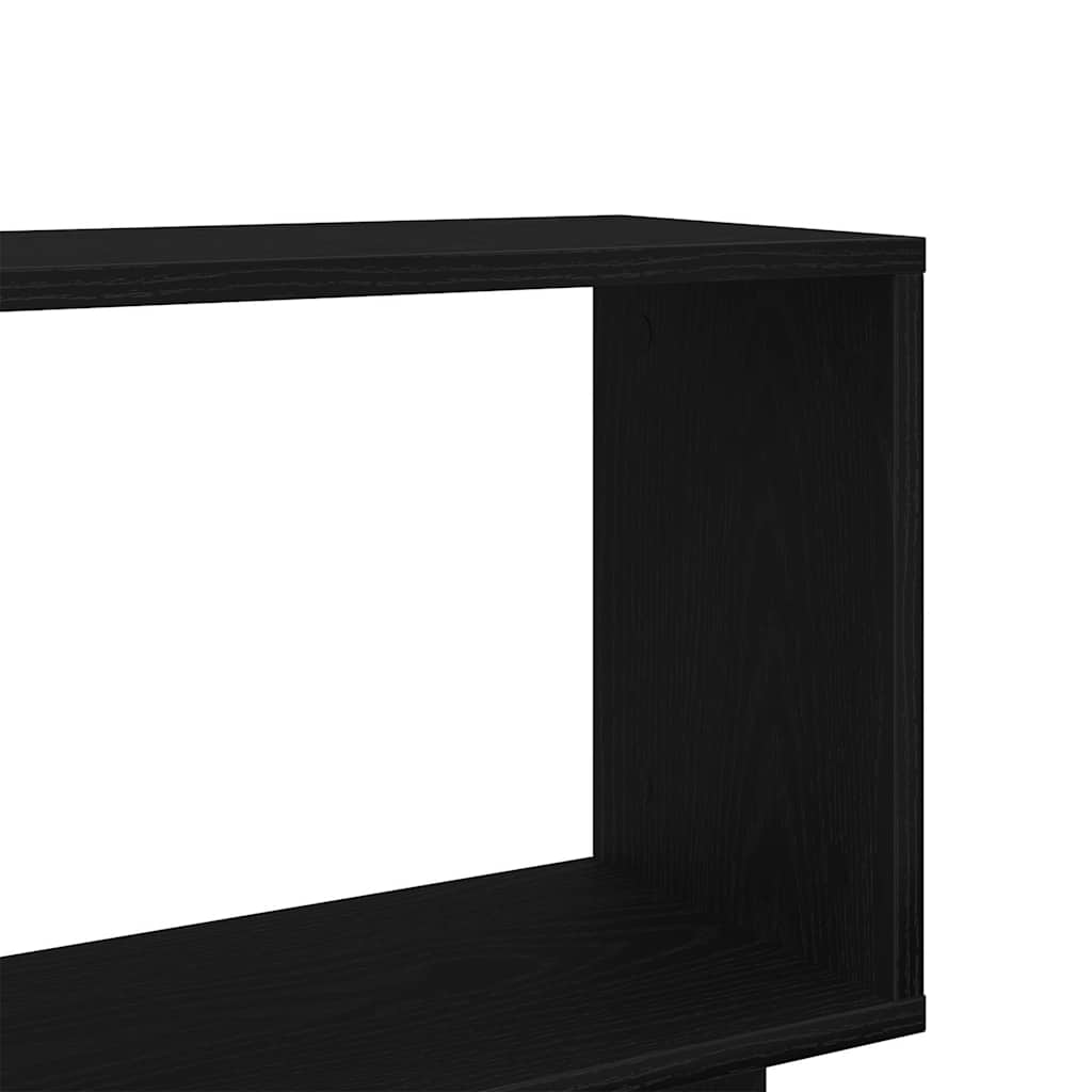 Estante 80x24x96 cm derivados de madeira carvalho preto