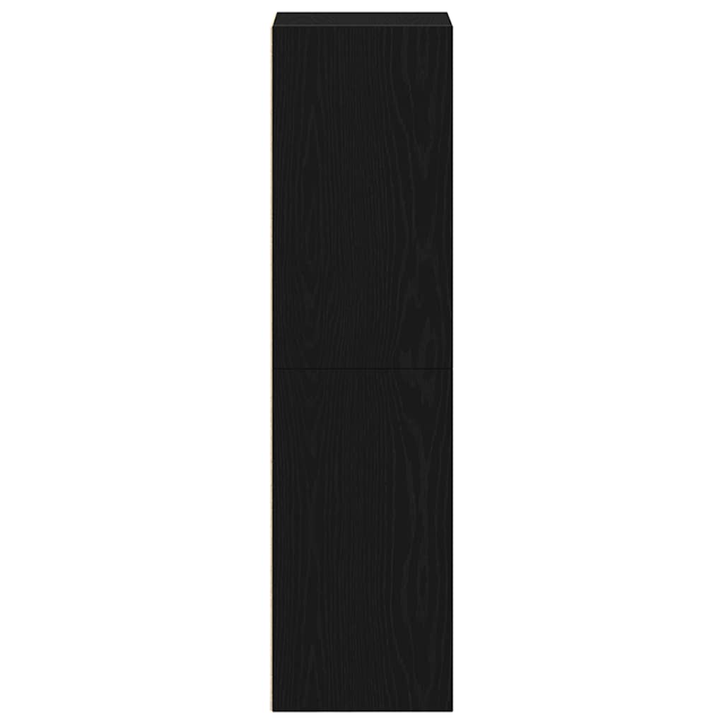 Estante 36x30x114 cm derivados de madeira carvalho preto