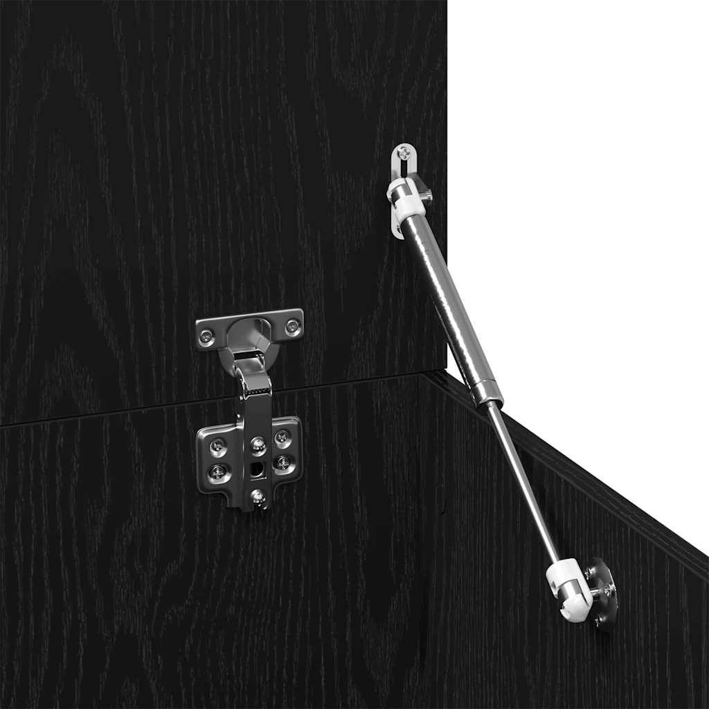 Mesa de centro Carvalho preto 150 x 50 x 35 cm