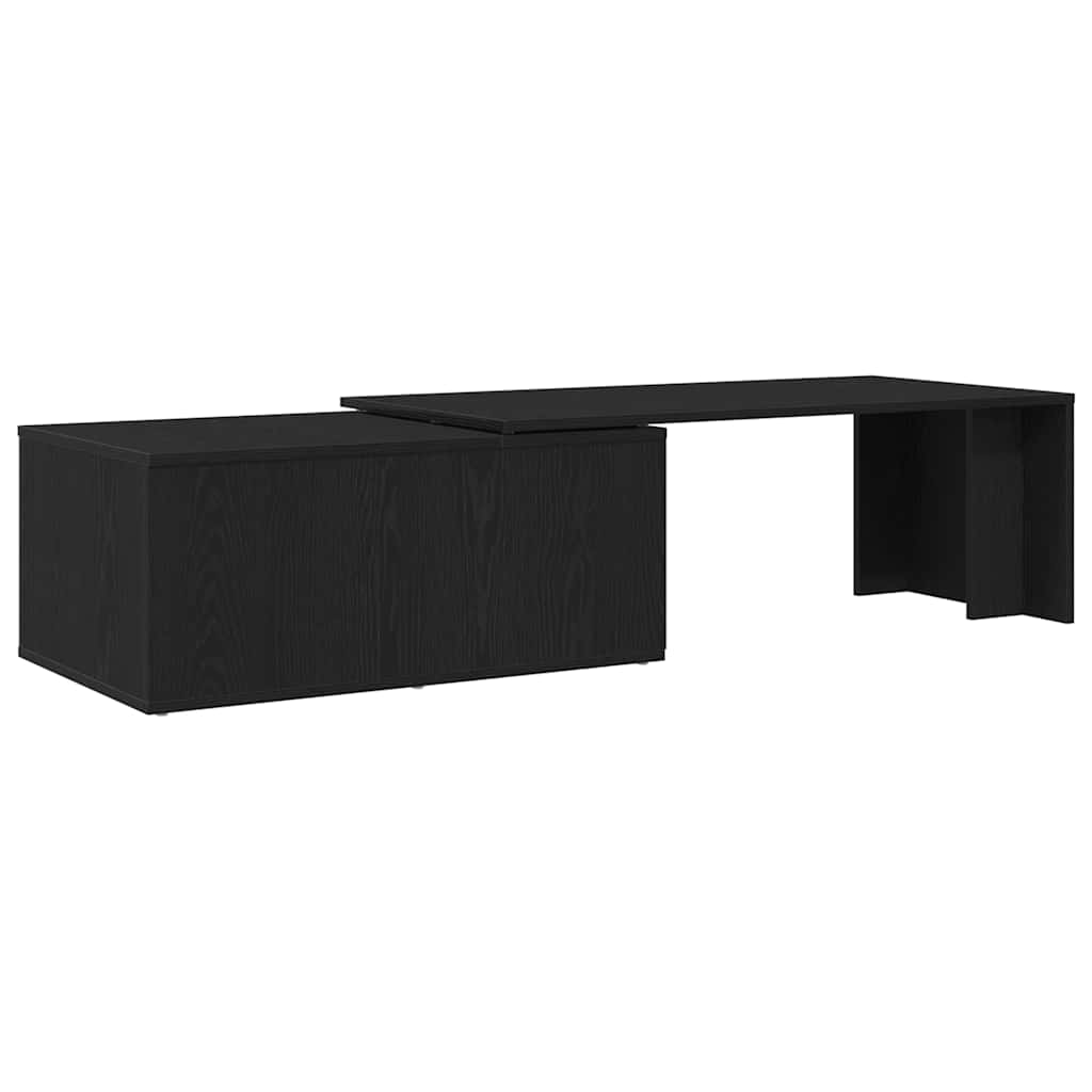 Mesa de centro Carvalho preto 150 x 50 x 35 cm