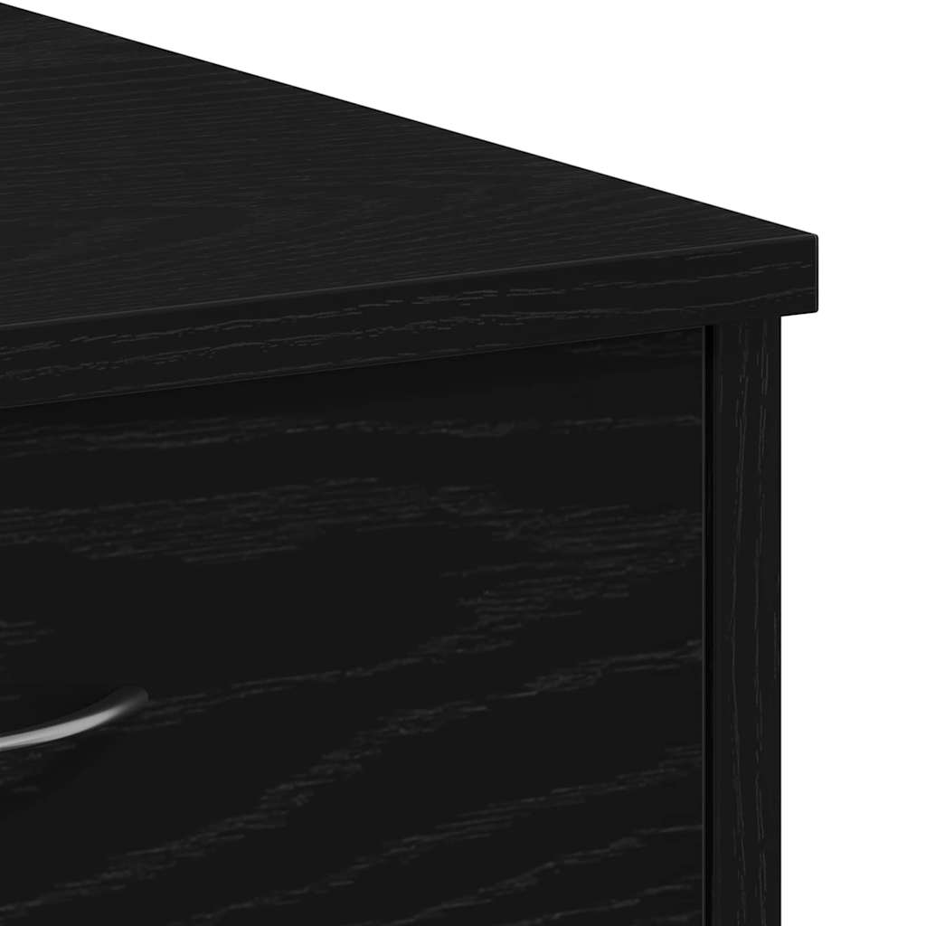 Mesa Carvalho preto 80 x 40 x 75 cm Madeira processada