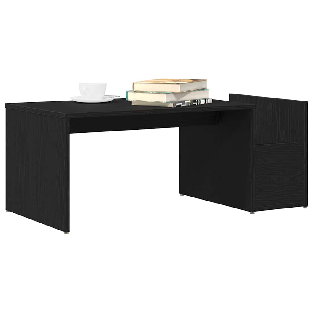 Mesa de centro Carvalho preto 90 x 45 x 35 cm