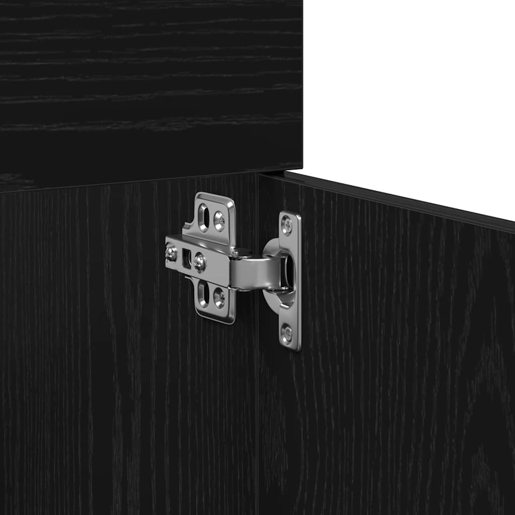 Armário de lava-louça Carvalho Preto 38,5 x 100 x 46 cm