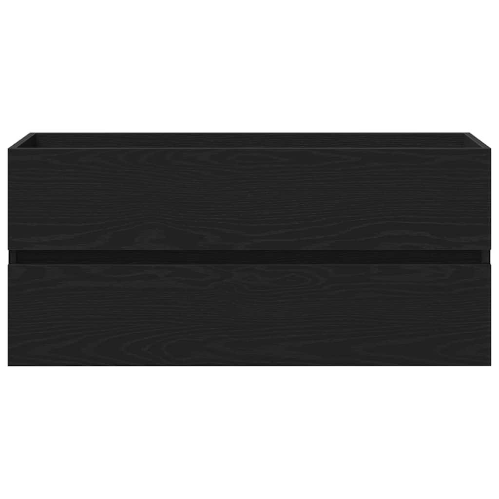 Móvel lavatório 100x38,5x45 cm deriv. madeira carvalho preto