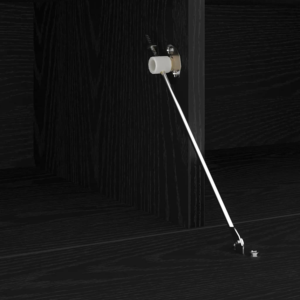 Gabinete para TV Preto 120 x 35 x 40 cm Madeira processada