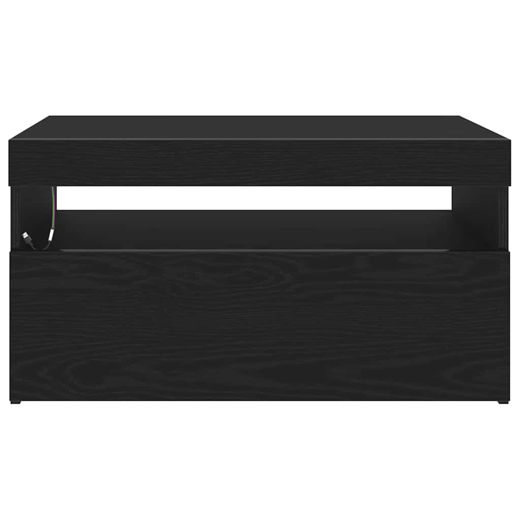 Gabinete para TV 2 pcs Preto 75 x 35 x 40 cm Madeira processada