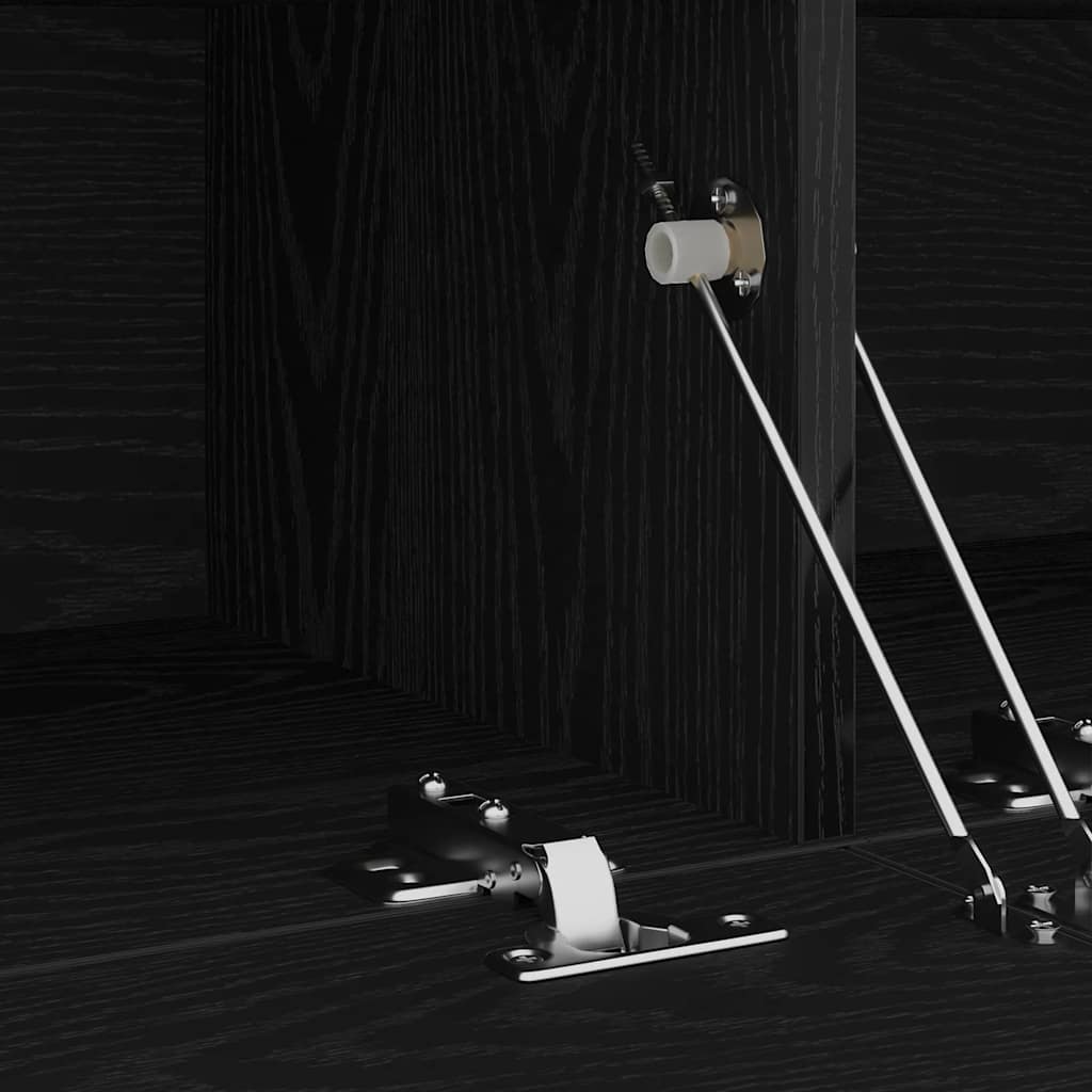 Gabinete para TV Carvalho Preto 120 x 35 x 40 cm