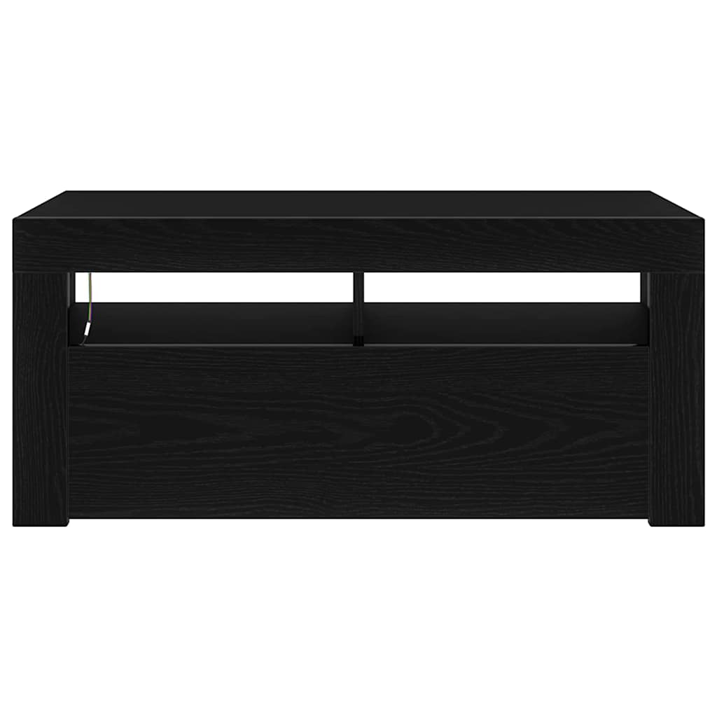 Gabinete para TV Carvalho Preto 90 x 35 x 40 cm