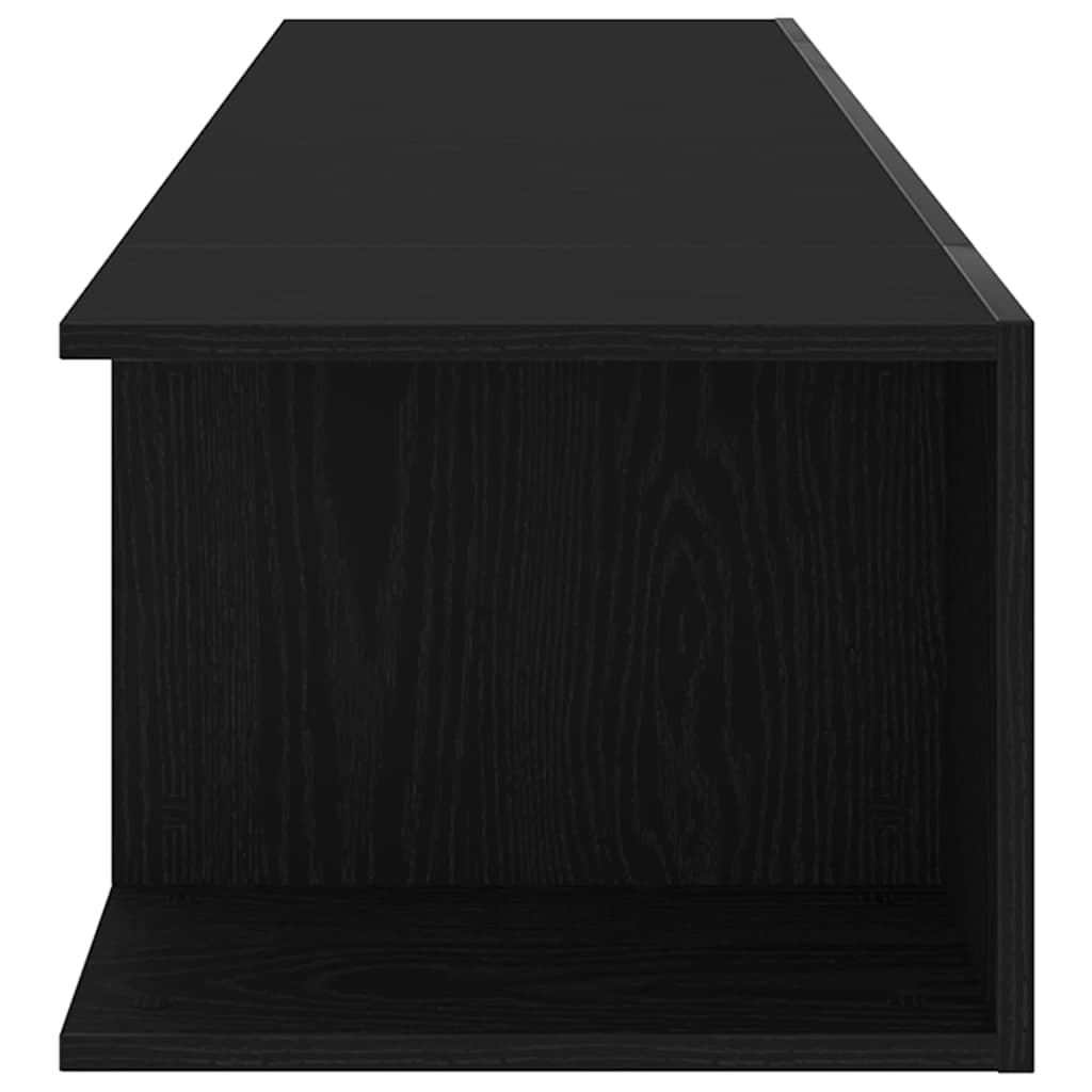 Gabinete para TV Carvalho Preto 135 x 39 x 30 cm