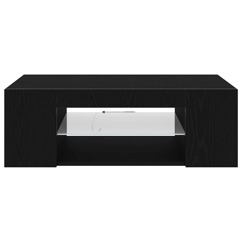 Gabinete para TV com gaveta Carvalho Preto 90 x 39 x 30 cm