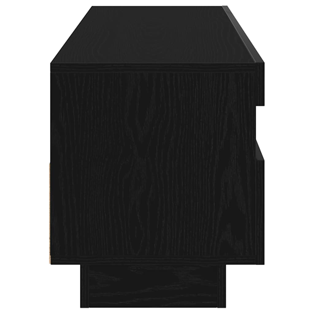 Gabinete para TV Carvalho Preto 100 x 35 x 40 cm