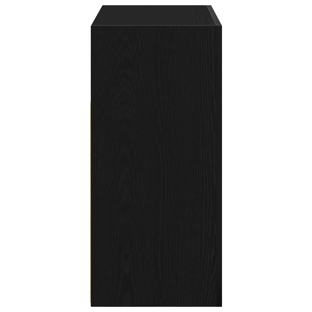 Buffet Preto 80 x 35 x 75 cm Madeira processada