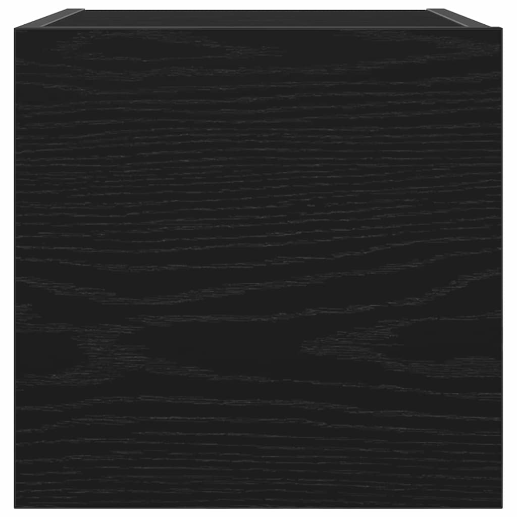 Gabinete para TV Carvalho Preto 30,5 x 30 x 30 cm