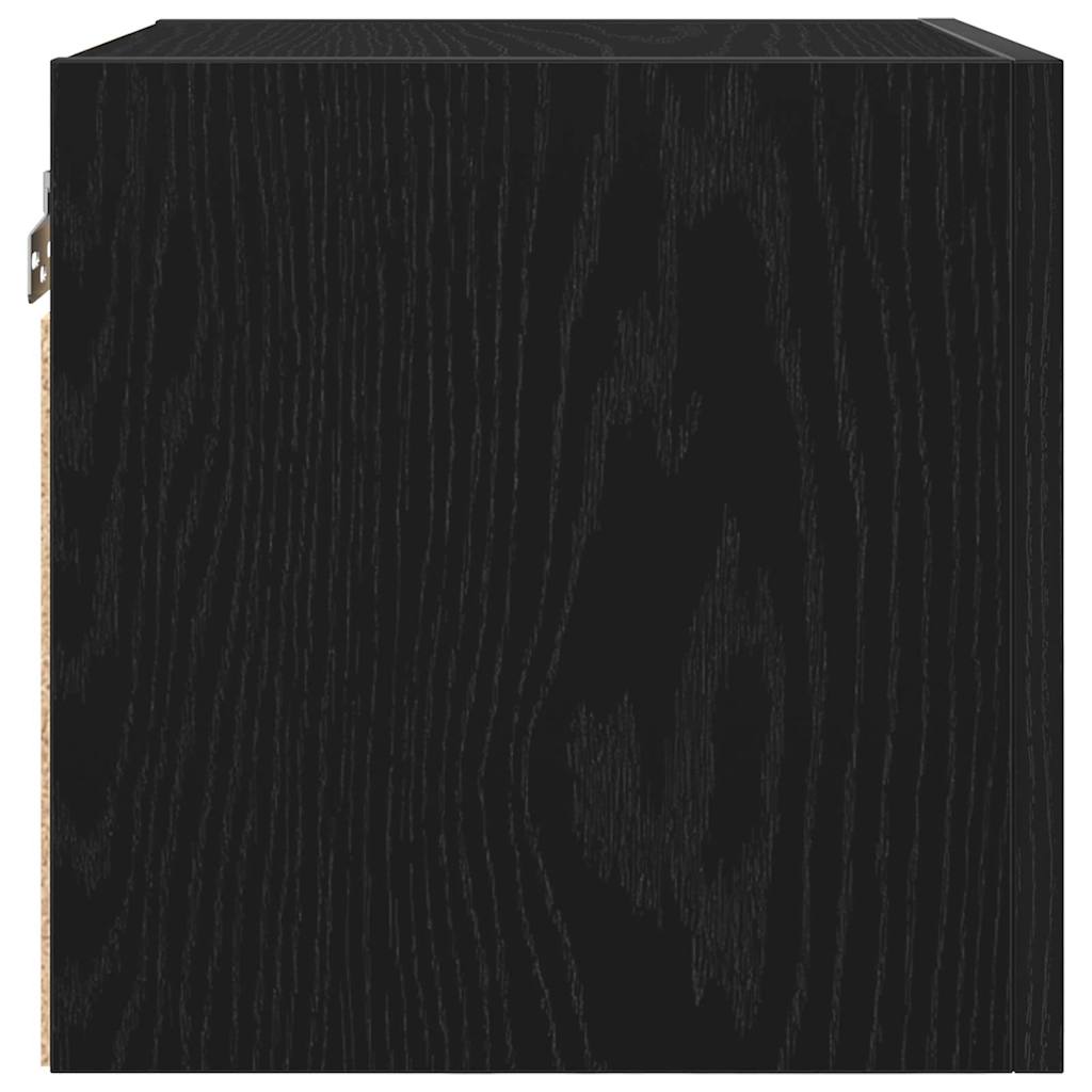 Gabinete para TV Carvalho Preto 30,5 x 30 x 30 cm