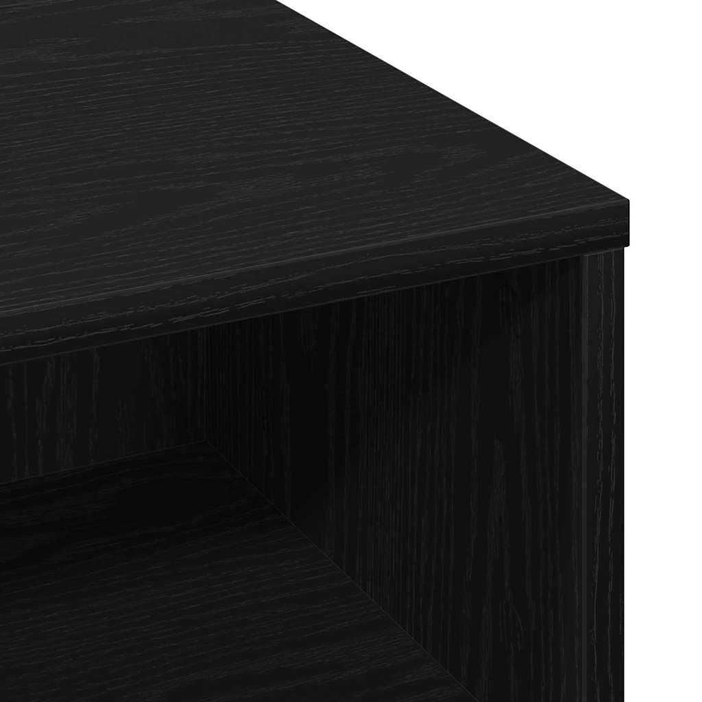 Mesa de centro Carvalho preto 60 x 60 x 30 cm