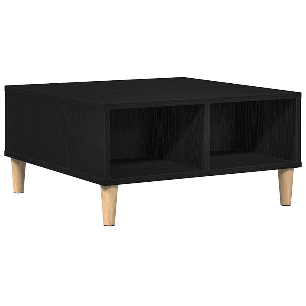 Mesa de centro Carvalho preto 60 x 60 x 30 cm