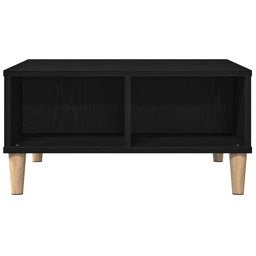 Mesa de centro Carvalho preto 60 x 60 x 30 cm