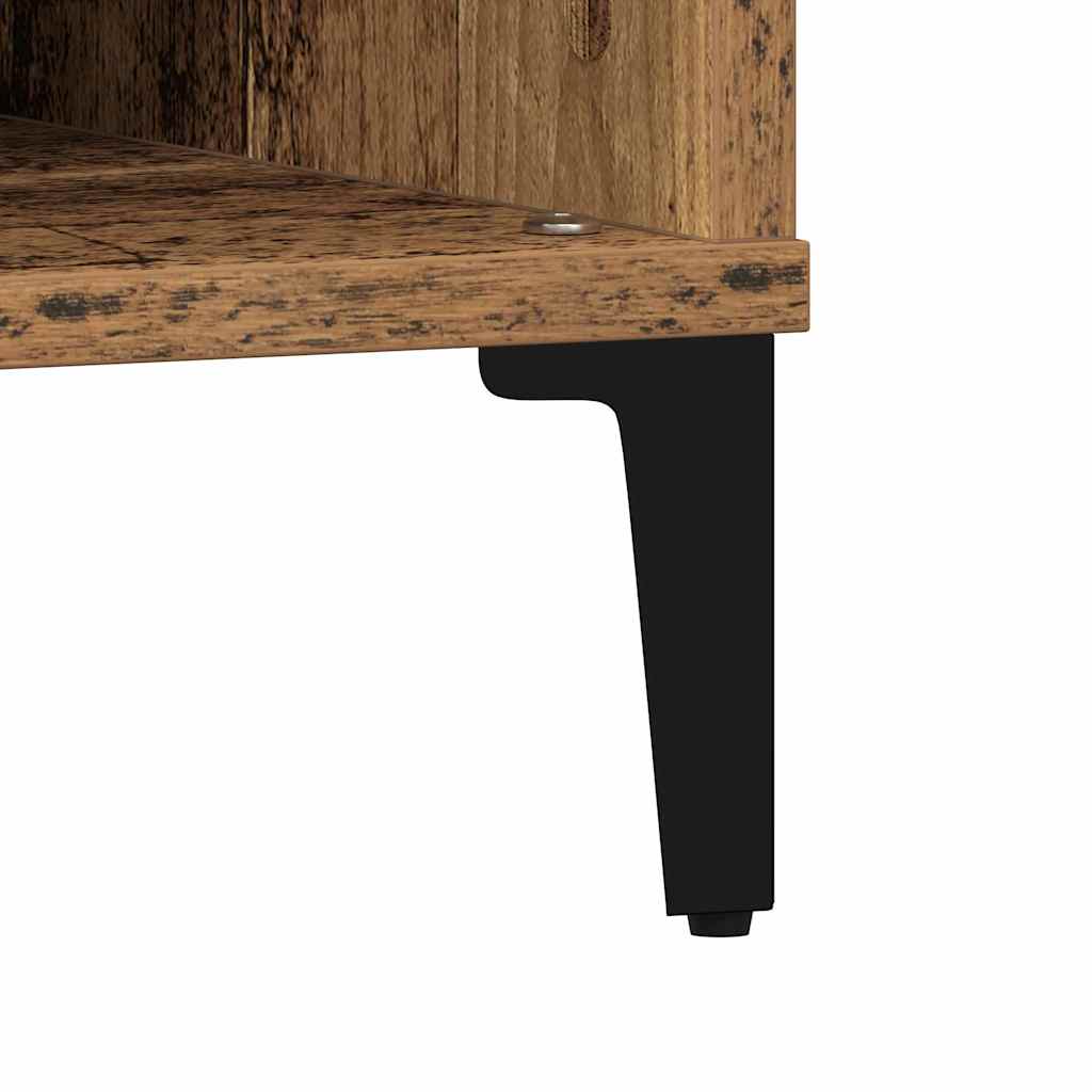 Mesa de centro Madeira antiga 60 x 60 x 30 cm