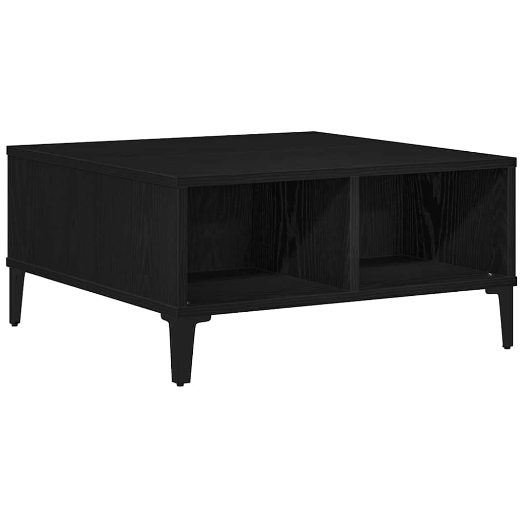 Mesa de centro Carvalho preto 60 x 60 x 30 cm