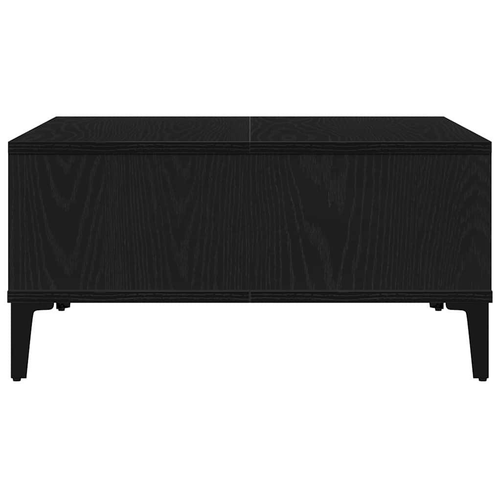 Mesa de centro Carvalho preto 60 x 60 x 30 cm