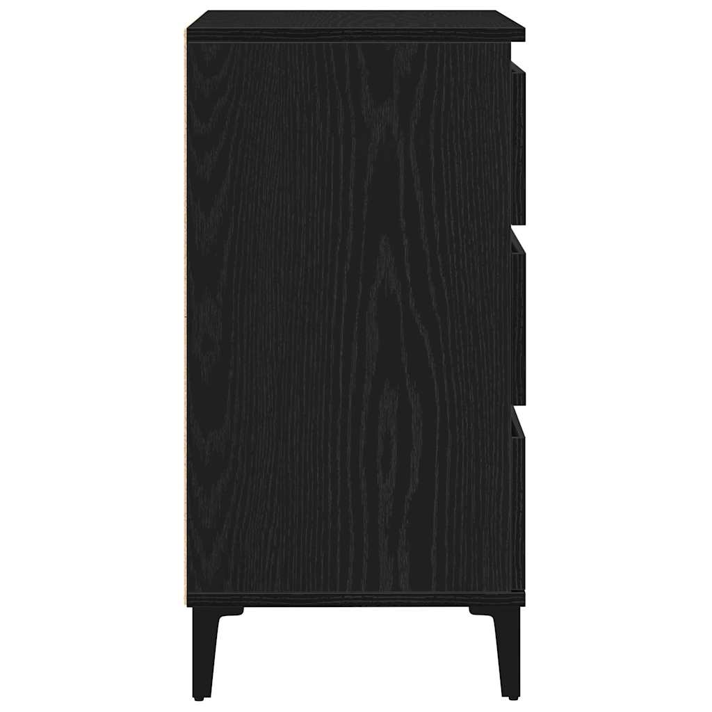 Buffet Carvalho Preto 60 x 35 x 70 cm Madeira processada