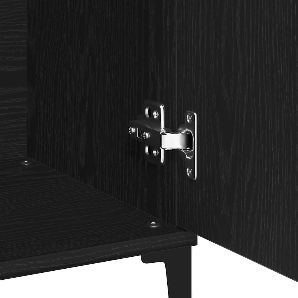 Buffet Carvalho Preto 104 x 35 x 70 cm Madeira processada