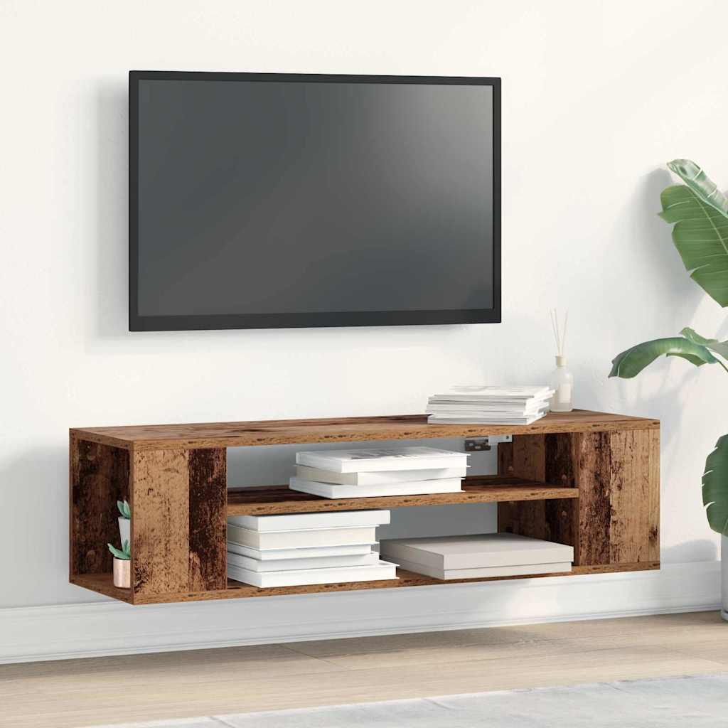 Gabinete para TV Madeira antiga 100 x 30 x 26,5 cm