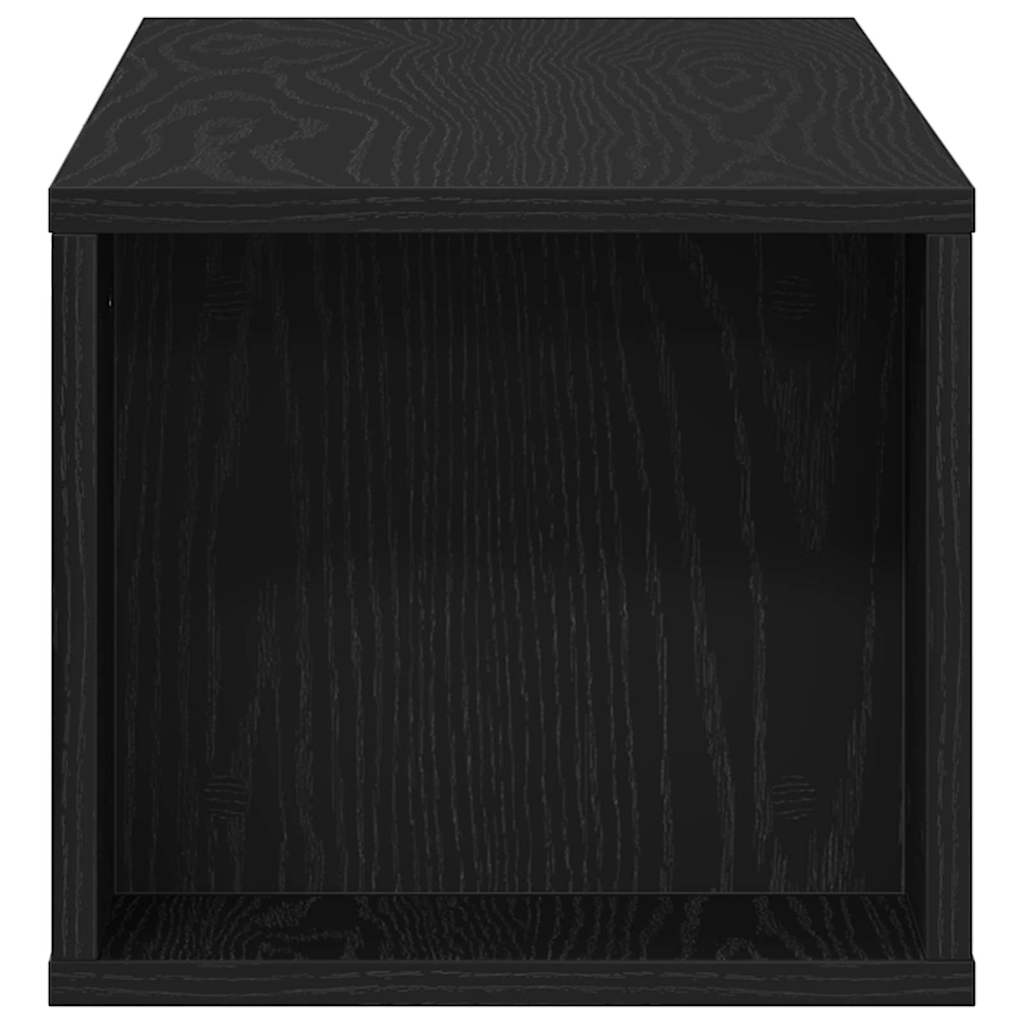 Gabinete para TV Carvalho Preto 100 x 30 x 26,5 cm