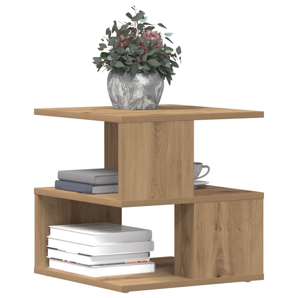 Mesa Lateral Carvalho Artesanal 40 x 40 x 40 cm