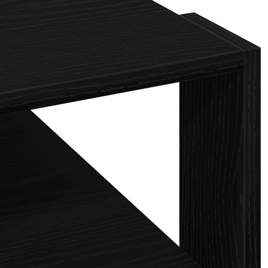 Mesa de Centro Carvalho preto 59,5 x 59,5 x 40 cm
