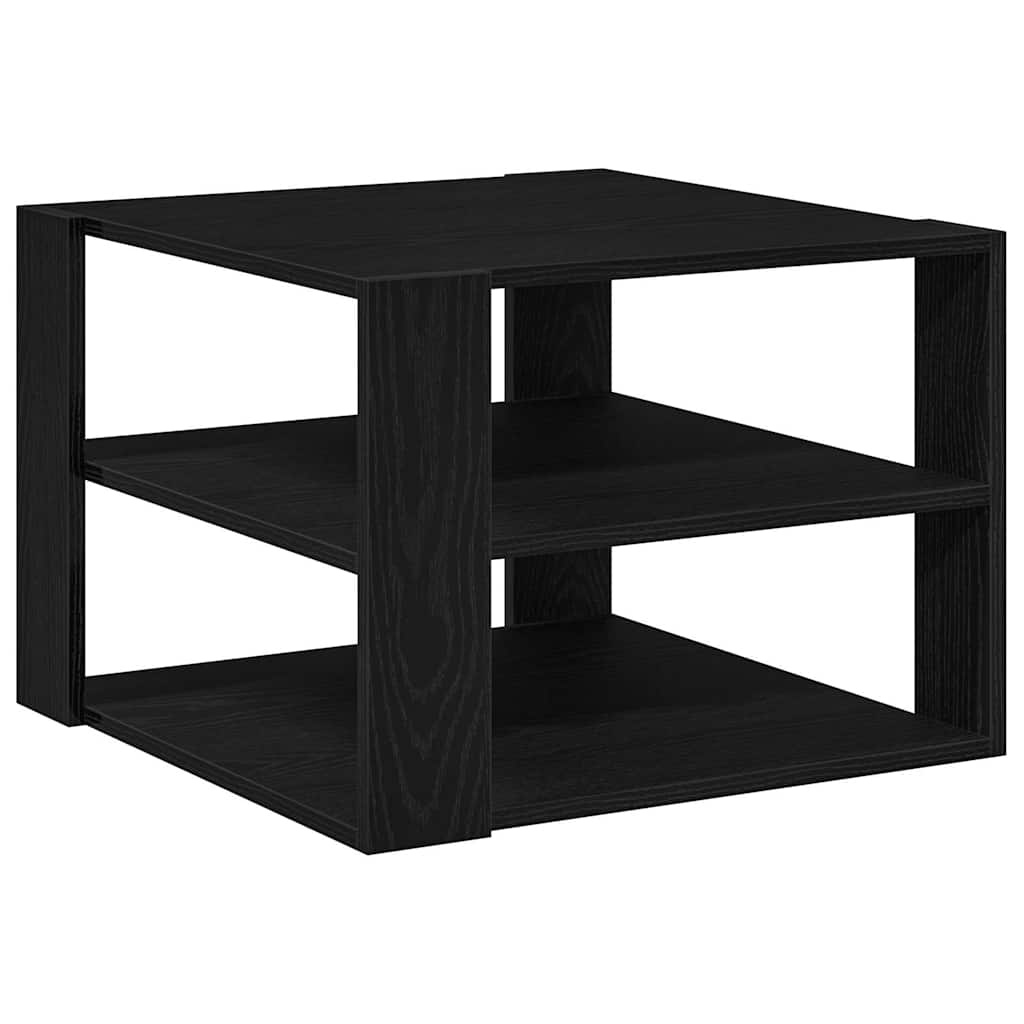 Mesa de Centro Carvalho preto 59,5 x 59,5 x 40 cm