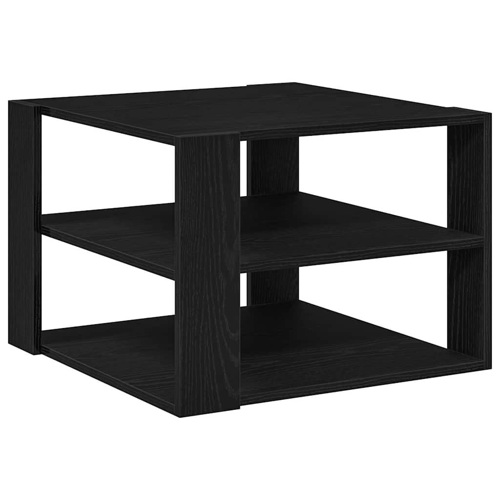 Mesa de Centro Carvalho preto 59,5 x 59,5 x 40 cm