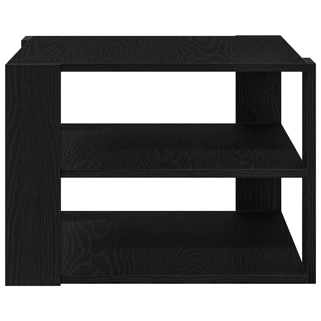 Mesa de Centro Carvalho preto 59,5 x 59,5 x 40 cm