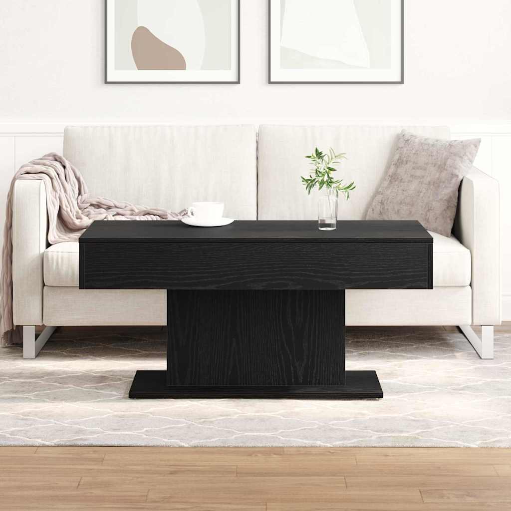 Mesa de centro Carvalho preto 96 x 50 x 45 cm