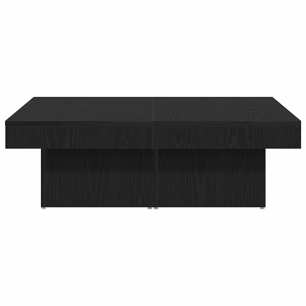 Mesa de centro Carvalho preto 90 x 90 x 28 cm