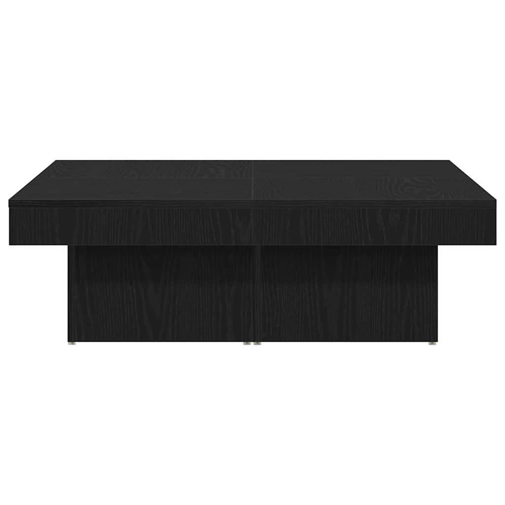 Mesa de centro Carvalho preto 90 x 90 x 28 cm