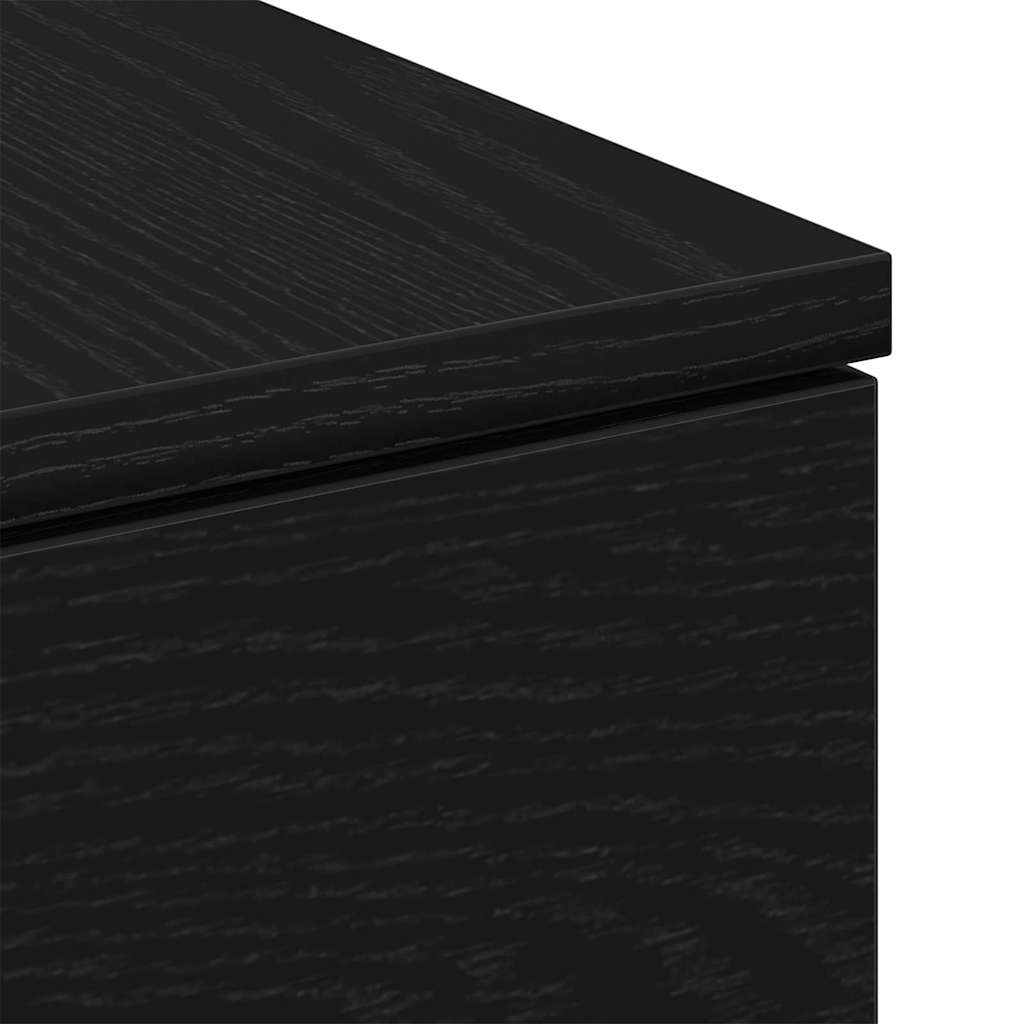 Mesa de centro Carvalho preto 90 x 60 x 31 cm