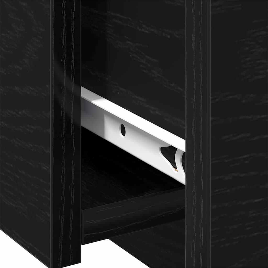 Mesa de centro Carvalho preto 90 x 60 x 31 cm