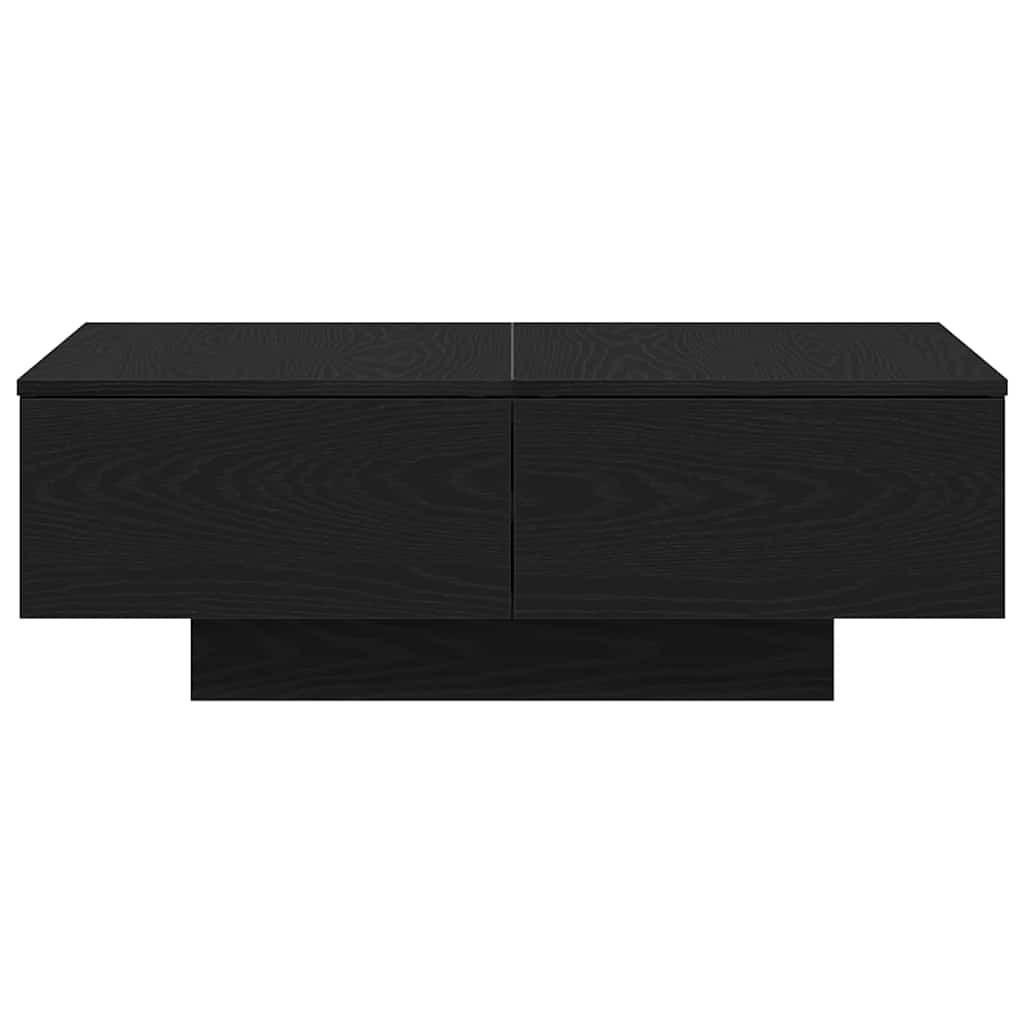 Mesa de centro Carvalho preto 90 x 60 x 31 cm