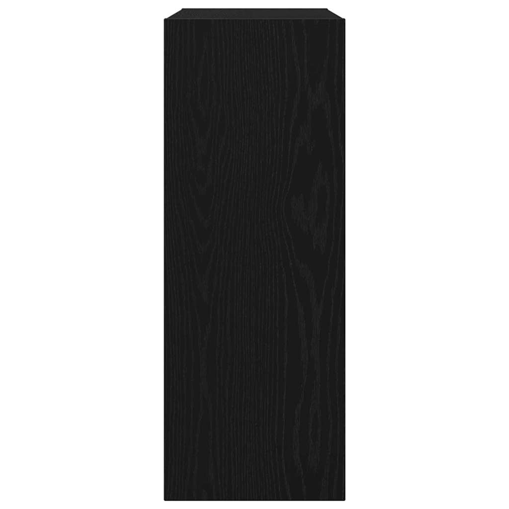 Aparador Carvalho preto 78 x 30 x 80 cm Madeira processada
