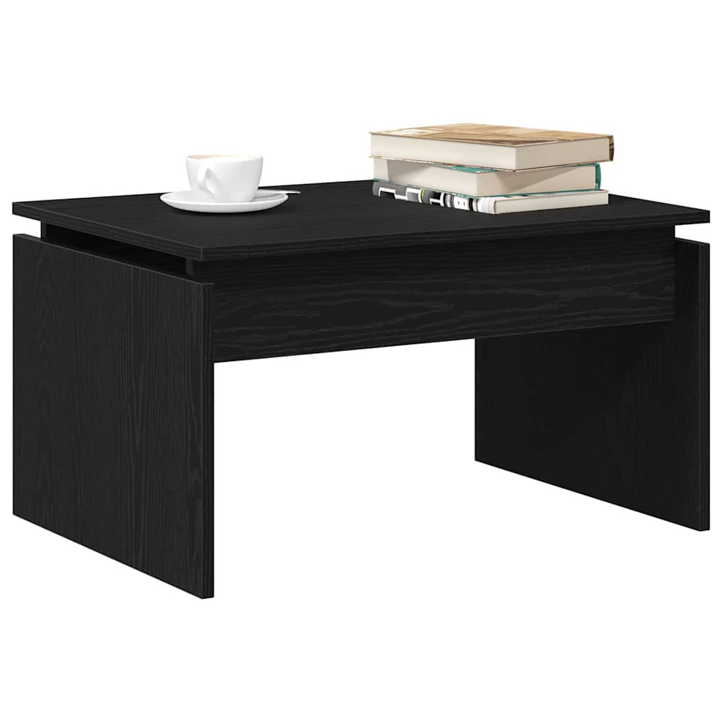 Mesa de centro Carvalho Preto 68 x 38 x 50 cm
