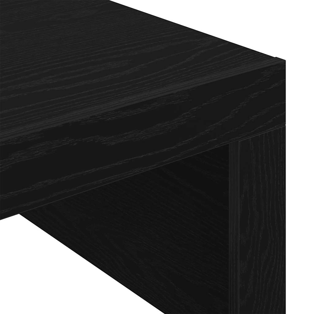 Mesa de centro Carvalho preto 100 x 100 x 35 cm