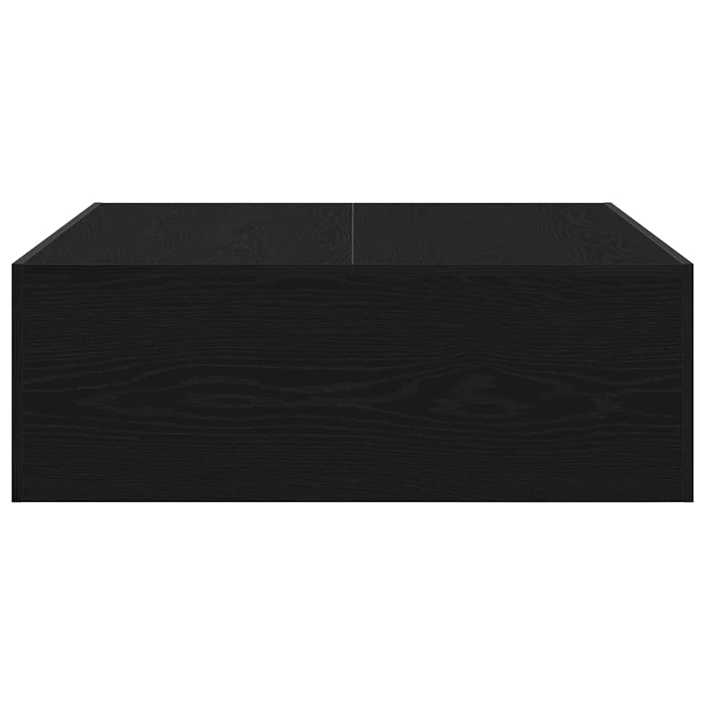 Mesa de centro Carvalho preto 100 x 100 x 35 cm