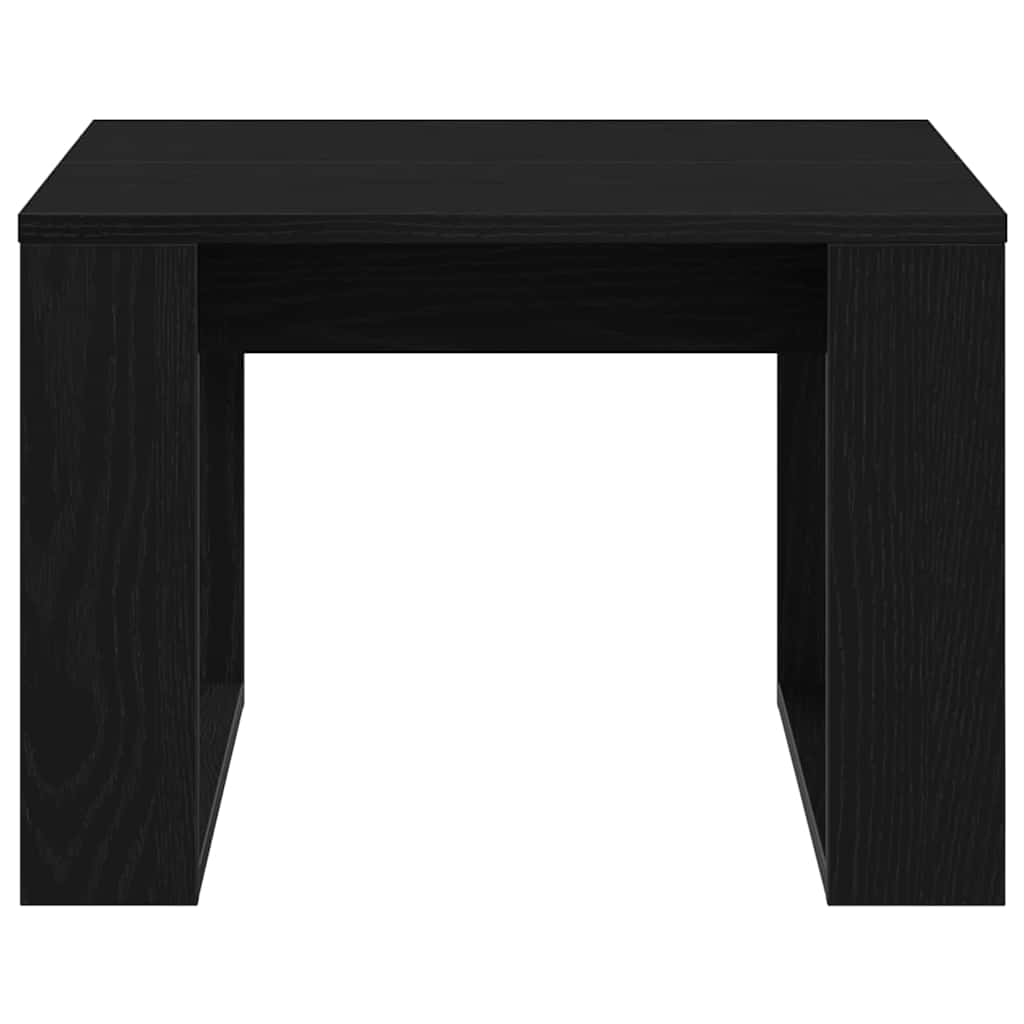 Mesa de centro Carvalho preto 50 x 50 x 35 cm