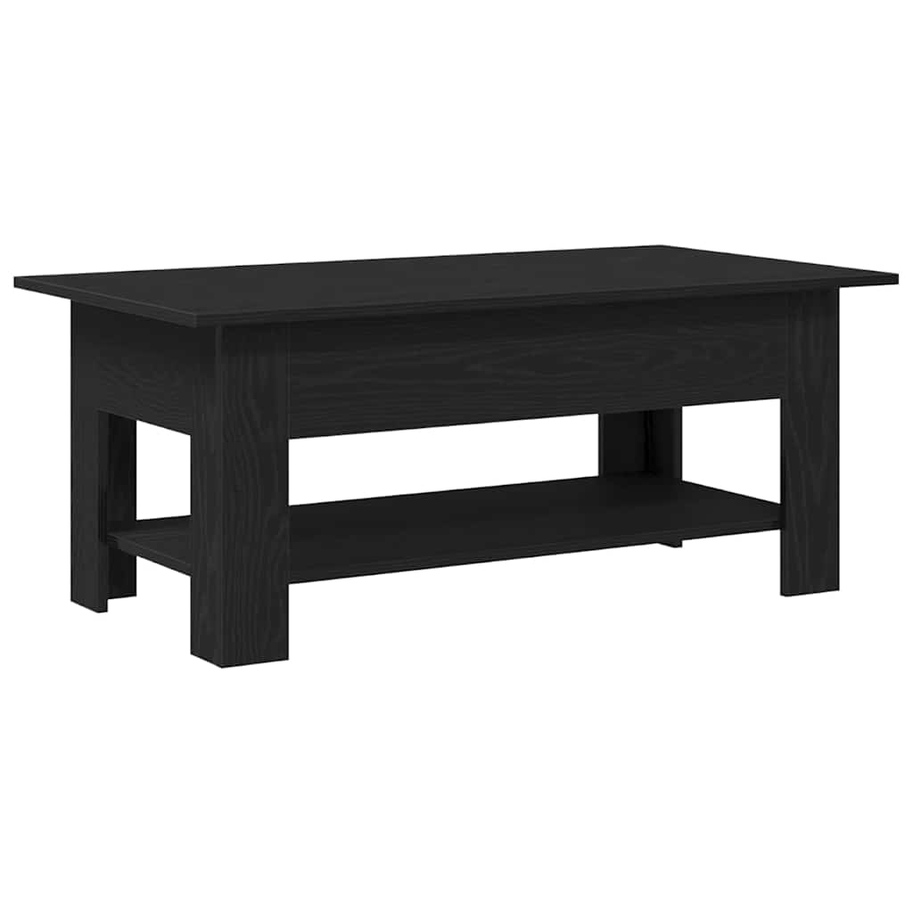 Mesa de centro Carvalho preto 102 x 55 x 42 cm
