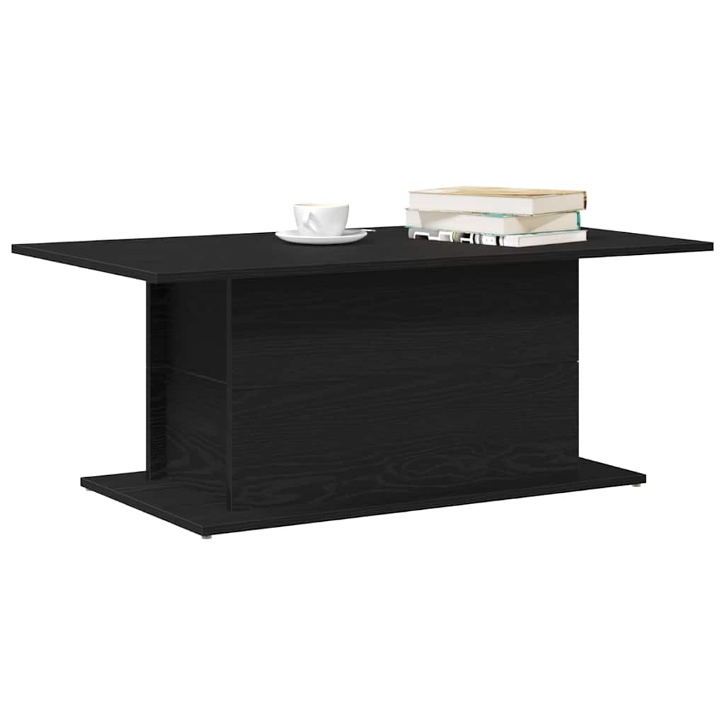 Mesa de centro Carvalho preto 102 x 55.5 x 40 cm